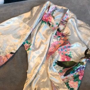 Silk bridal kimono